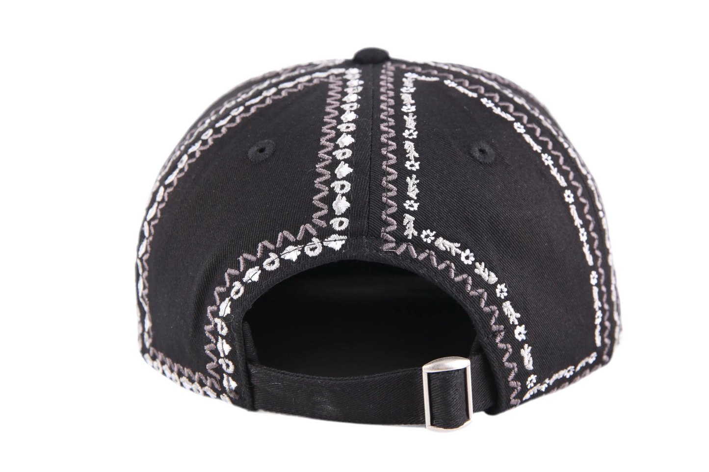 La Casquette à Fleurs Noire