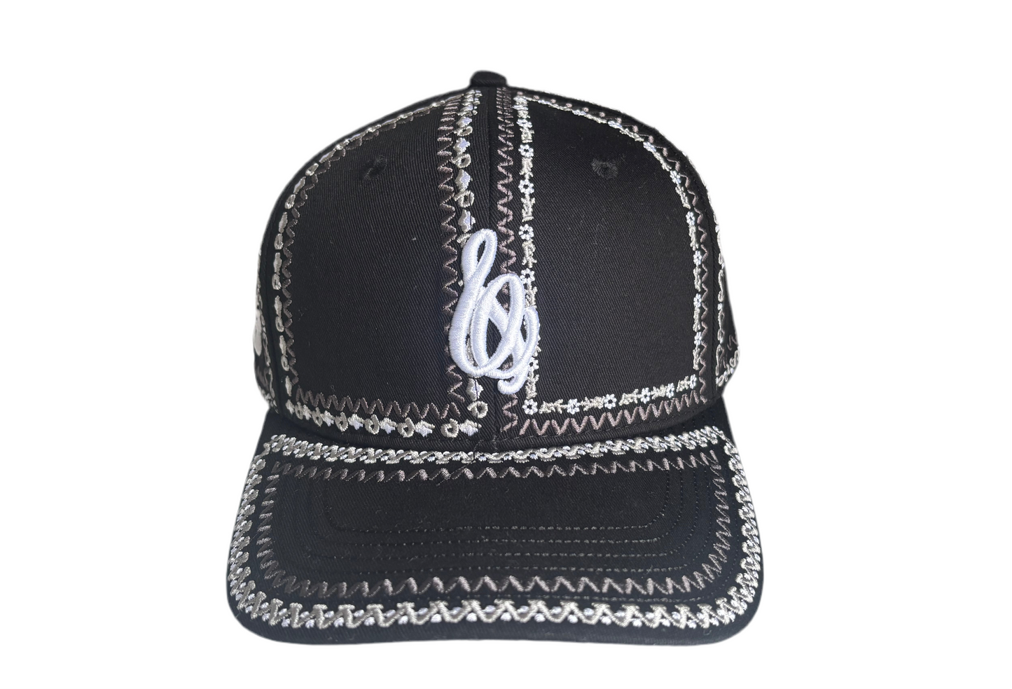 La Casquette à Fleurs Noire